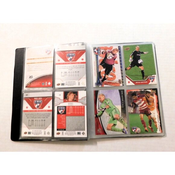 FC Dallas Soccer Team Card Binder 30 Cards 9 Signed Upper Deck - Picture 4 of 11